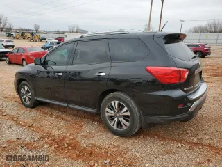2017 Nissan Pathfinder SV with VIN 5N1DR2MN1HC639387, listed as a Copart auction lot 44416335 with 194,320 mi miles and Salvage Title. Bid and sale history available at carsss.com. Image 2.