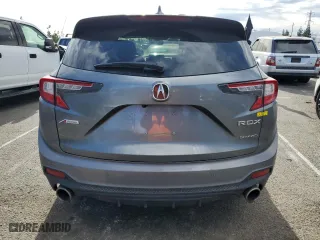 2024 Acura RDX w/A-Spec Package with VIN 5J8TC2H62RL031191, listed as a Copart auction lot 41480125 with 11,963 mi miles and Salvage Title. Bid and sale history available at carsss.com. Image 6.