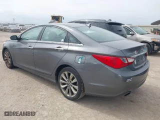 2011 Hyundai Sonata SE with VIN 5NPEC4AC1BH125690, listed as a IAAI auction lot 41696699 with 172,028 mi miles. Bid and sale history available at carsss.com. Image 3.