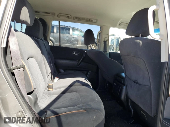 2017 Nissan Armada SV with VIN JN8AY2ND8H9008850, listed as a Copart auction lot 49379285 with 118,878 mi miles and Salvage Title. Bid and sale history available at carsss.com. Image 11.