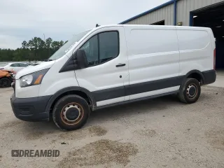 2021 Ford Transit Cargo with VIN 1FTYE1Y88MKA83997, listed as a Copart auction lot 73294104 with 179,679 mi miles and Salvage Title. Bid and sale history available at carsss.com. Image 1.