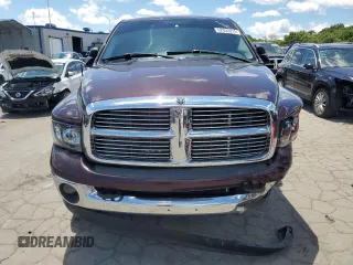 2005 Dodge Ram 2500 SLT with VIN 3D7KS28C05G754960, listed as a Copart auction lot 62032074 with 207,751 mi miles and Clean Title. Bid and sale history available at carsss.com. Image 5.