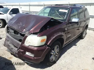 2007 Ford Explorer Limited z VIN 1FMEU65817UB33389, wystawiony jako Copart lot #57693935 z przebiegiem 143 537 mil mil oraz Szkoda całkowita • Salvage title. Historia ofert i sprzedaży dostępna na DreamBid. Obrazek 1.