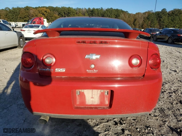 2007 Chevrolet Cobalt SS with VIN 1G1AM15B377390711, listed as a Copart auction lot 42240495 with 128,560 mi miles and Salvage Title. Bid and sale history available at carsss.com. Image 6.