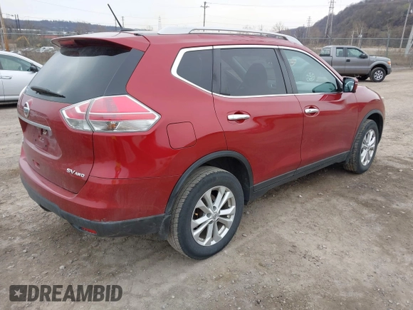 2016 Nissan Rogue SL with VIN 5N1AT2MVXGC808860, listed as a IAAI auction lot 41929897 with 118,209 mi miles and . Bid and sale history available at DreamBid. Image 4.