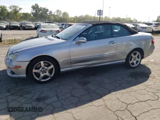 2005 Mercedes-Benz CLK 500 with VIN WDBTK75G45T048451, listed as a Copart auction lot 71526504 with 112,668 mi miles and Salvage Title. Bid and sale history available at DreamBid. Image 1.