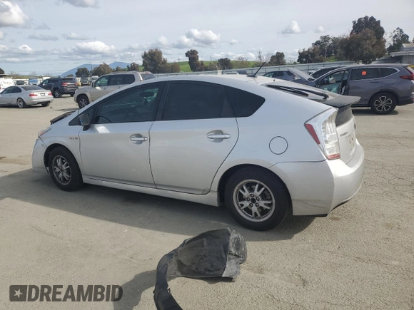 2011 Toyota Prius I with VIN JTDKN3DU1B1399099, listed as a Copart auction lot 52180355 with 331,722 mi miles and Salvage Title. Bid and sale history available at DreamBid. Image 2.