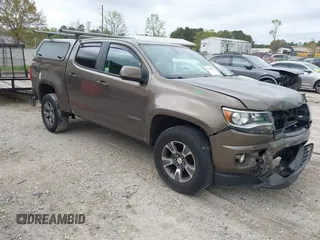 2016 Chevrolet Colorado 4WD Z71 with VIN 1GCGTDE35G1190026, listed as a IAAI auction lot 41936805 with 98,134 mi miles. Bid and sale history available at carsss.com. Image 1.