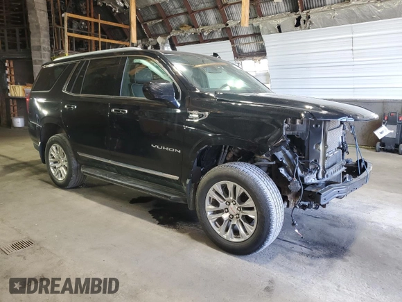 2022 GMC Yukon SLT with VIN 1GKS2BKT3NR282583, listed as a Copart auction lot 54549295 with 79,008 mi miles and Salvage Title. Bid and sale history available at carsss.com. Image 4.