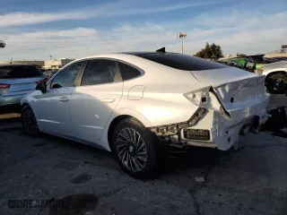 2022 Hyundai Sonata Hybrid Limited with VIN KMHL54JJ1NA050531, listed as a Copart auction lot 43059305 with 37,151 mi miles and Salvage Title. Bid and sale history available at carsss.com. Image 2.