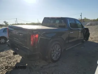 2022 GMC Sierra 1500 Denali with VIN 3GTU9FEDXNG209951, listed as a Copart auction lot 57488985 with 49,039 mi miles and Salvage title. Bid and sale history available at DreamBid. Image 3.