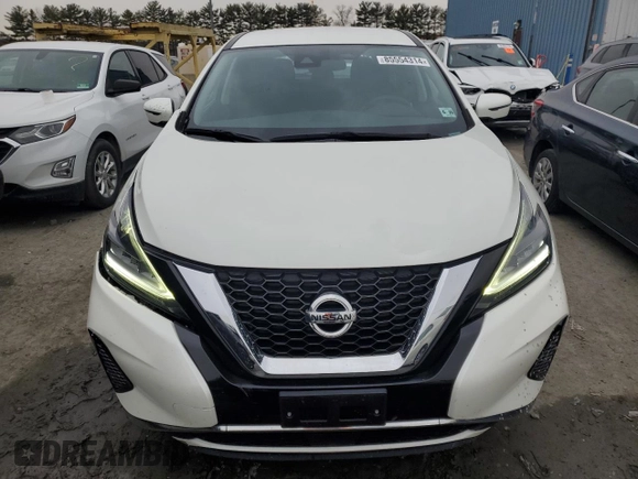 2020 Nissan Murano S with VIN 5N1AZ2AS7LN142872, listed as a Copart auction lot 85554314 with 32,293 mi miles and Salvage Title. Bid and sale history available at DreamBid. Image 5.