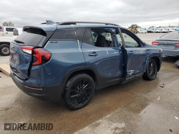 2024 GMC Terrain SLE z VIN 3GKALMEG5RL299448, wystawiony jako Copart lot #51279035 z przebiegiem 8 606 mil mil oraz Szkoda całkowita • Salvage title. Historia ofert i sprzedaży dostępna na DreamBid. Obrazek 3.