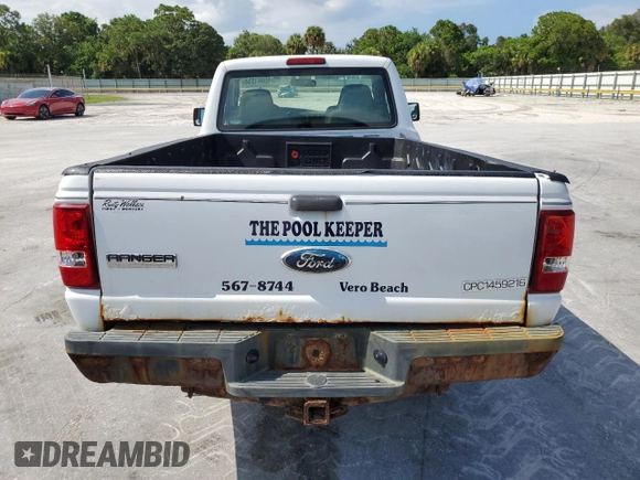 2008 Ford Ranger XL z VIN 1FTYR11U58PA56762, wystawiony jako Copart lot #65041914 z przebiegiem 146 922 mil mil oraz Szkoda całkowita • Salvage title. Historia ofert i sprzedaży dostępna na DreamBid. Obrazek 6.
