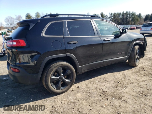 2017 Jeep Cherokee Sport with VIN 1C4PJMAB1HW648071, listed as a Copart auction lot 48479765 with 89,337 mi miles and Salvage Title. Bid and sale history available at carsss.com. Image 3.