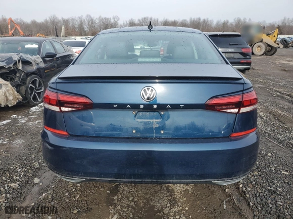 2020 Volkswagen Passat 2.0T R-Line with VIN 1VWMA7A37LC001761, listed as a Copart auction lot 43545755 with 23,513 mi miles and Salvage Title. Bid and sale history available at carsss.com. Image 6.