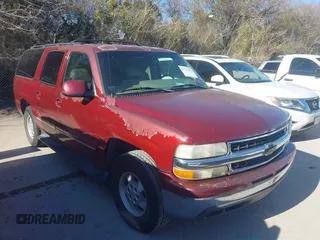 2002 Chevrolet Suburban LT z VIN 1GNEC16Z02J229078, wystawiony jako IAAI lot #41737482 z przebiegiem 306 502 mil mil oraz . Historia ofert i sprzedaży dostępna na DreamBid. Obrazek 1.