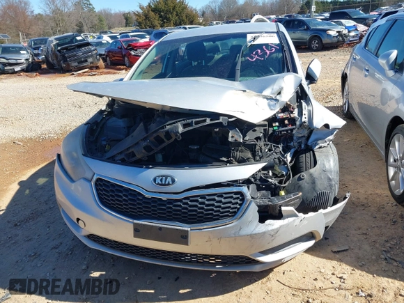 2015 Kia Forte LX with VIN KNAFK4A69F5364361, listed as a IAAI auction lot 41636506 with 1 mi miles. Bid and sale history available at carsss.com. Image 12.