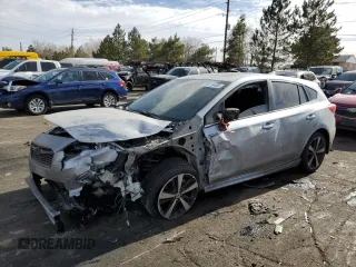 2018 Subaru Impreza Sport with VIN 4S3GTAM62J3742832, listed as a Copart auction lot 89018455 with 81,293 mi miles and Salvage Title. Bid and sale history available at carsss.com. Image 1.