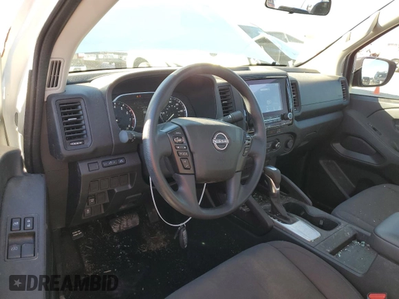 2024 Nissan Frontier S with VIN 1N6ED1CL6RN656660, listed as a Copart auction lot 85485104 with 26,139 mi miles and Salvage title. Bid and sale history available at DreamBid. Image 8.