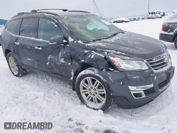 2013 Chevrolet Traverse LT with VIN 1GNKVGKD5DJ223287, listed as a IAAI auction lot 41510947 with 146,094 mi miles and . Bid and sale history available at DreamBid. Image 1.