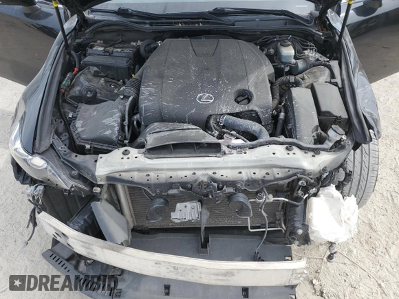 2015 Lexus IS 250 with VIN JTHCF1D23F5020590, listed as a Copart auction lot 56098965 with 164,889 mi miles and Salvage title. Bid and sale history available at DreamBid. Image 11.