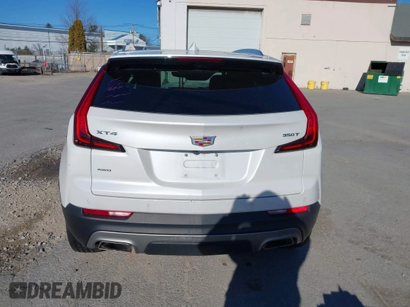 2022 Cadillac XT4 AWD Premium Luxury with VIN 1GYFZDR41NF105299, listed as a IAAI auction lot 41257154 with 34,904 mi miles and . Bid and sale history available at carsss.com. Image 16.