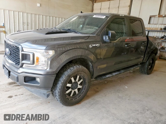 2020 Ford F-150 XL z VIN 1FTEW1CP5LFC66442, wystawiony jako Copart lot #56955955 z przebiegiem 80 164 mil mil oraz Szkoda całkowita • Salvage title. Historia ofert i sprzedaży dostępna na DreamBid. Obrazek 1.