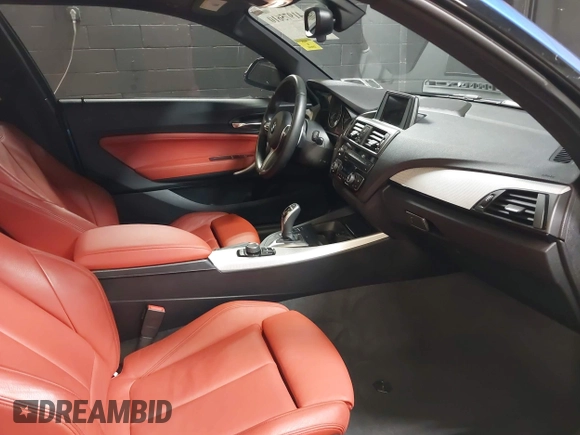 2016 BMW 2 Series M235i with VIN WBA1J7C58GV360712, listed as a IAAI auction lot 41975610 with 18,258 mi miles. Bid and sale history available at carsss.com. Image 5.