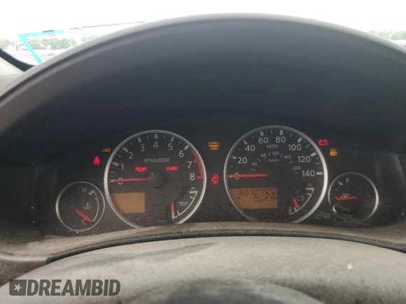2008 Nissan Pathfinder SE with VIN 5N1AR18B58C634450, listed as a Copart auction lot 64618495 with 160,107 mi miles and Clean title. Bid and sale history available at DreamBid. Image 9.