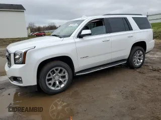2019 GMC Yukon SLT Standard Edition with VIN 1GKS2DKC4KR371506, listed as a Copart auction lot 81917584 with 56,193 mi miles and Clean Title. Bid and sale history available at carsss.com. Image 1.