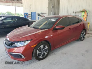 2021 Honda Civic LX z VIN 2HGFC2F60MH529282, wystawiony jako Copart lot #60215625 z przebiegiem 59 607 mil mil oraz Szkoda całkowita • Salvage title. Historia ofert i sprzedaży dostępna na DreamBid. Obrazek 1.