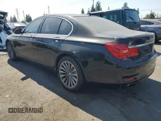 2012 BMW 7 Series 740i with VIN WBAKA4C59CDS99437, listed as a Copart auction lot 73795104 with 120,199 mi miles and Clean Title. Bid and sale history available at carsss.com. Image 2.