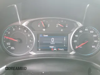 2021 Chevrolet Equinox LT with VIN 2GNAXUEV5M6127021, listed as a Copart auction lot 69222764 with 75,867 mi miles and Salvage Title. Bid and sale history available at DreamBid. Image 9.
