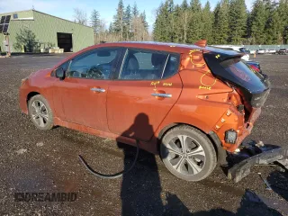 2022 Nissan LEAF SV Plus with VIN 1N4BZ1CV5NC561964, listed as a Copart auction lot 43735905 with 15,463 mi miles and Salvage Title. Bid and sale history available at DreamBid. Image 2.