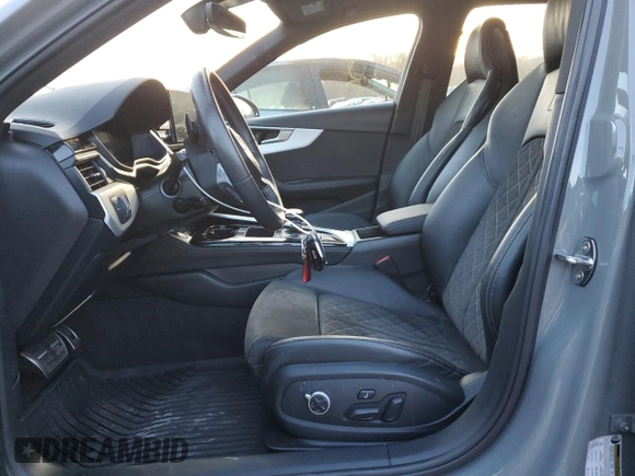 2021 Audi S4 Premium Plus with VIN WAUB4AF45MA063573, listed as a Copart auction lot 79421324 with 36,574 mi miles and Salvage Title. Bid and sale history available at carsss.com. Image 7.
