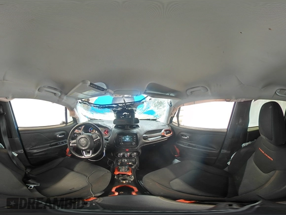 2015 Jeep Renegade Trailhawk with VIN ZACCJBCT0FPB74673, listed as a Copart auction lot 63626295 with 152,146 mi miles and Salvage title. Bid and sale history available at DreamBid. Image 16.