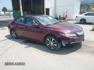 2015 Acura TLX Technology z VIN 19UUB1F58FA020599, wystawiony jako IAAI lot #42623133 z przebiegiem 228 777 mil mil oraz . Historia ofert i sprzedaży dostępna na DreamBid. Obrazek 1.