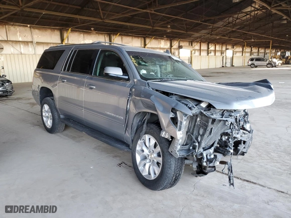 2018 Chevrolet Suburban LS with VIN 1GNSCGKC7JR258469, listed as a Copart auction lot 44149525 with 0 mi miles and Salvage Title. Bid and sale history available at carsss.com. Image 4.