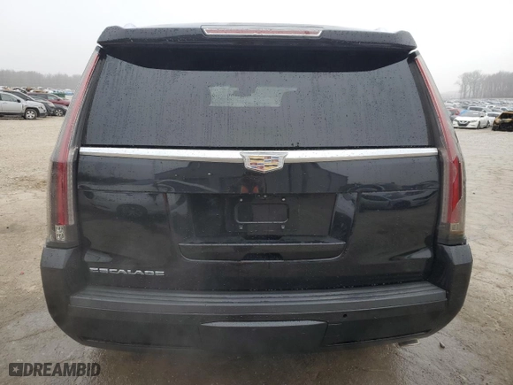 2017 Cadillac Escalade Luxury with VIN 1GYS4BKJXHR362885, listed as a Copart auction lot 43712215 with 178,043 mi miles and Clean Title. Bid and sale history available at carsss.com. Image 6.