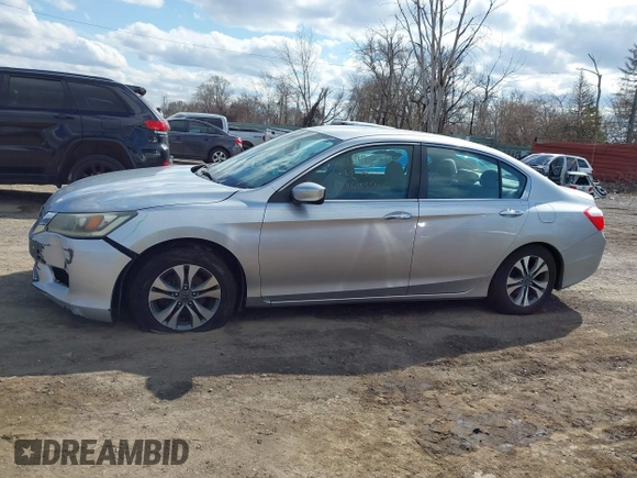 2015 Honda Accord LX with VIN 1HGCR2F36FA000864, listed as a IAAI auction lot 41990265 with 141,807 mi miles. Bid and sale history available at carsss.com. Image 14.