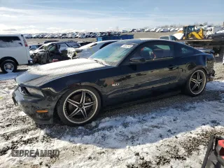 2012 Ford Mustang GT Premium with VIN 1ZVBP8CFXC5250689, listed as a Copart auction lot 45692145 with 152,224 mi miles and Salvage Title. Bid and sale history available at carsss.com. Image 1.