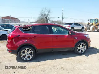 2019 Ford Escape Titanium with VIN 1FMCU9J96KUA11515, listed as a IAAI auction lot 41768523 with 48,007 mi miles. Bid and sale history available at carsss.com. Image 13.