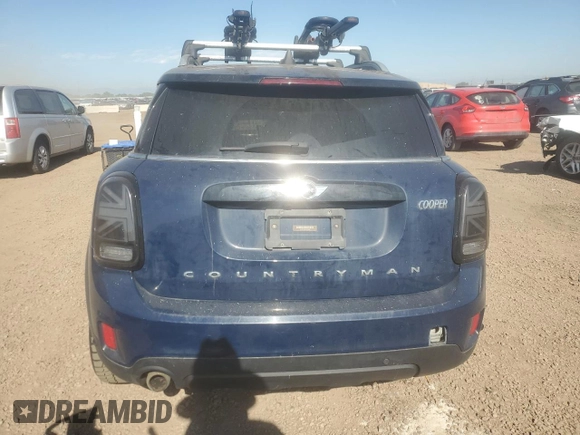 2017 MINI Countryman Cooper with VIN WMZYS7C30H3E06885, listed as a Copart auction lot 61150455 with Not provided miles and Salvage title. Bid and sale history available at DreamBid. Image 6.