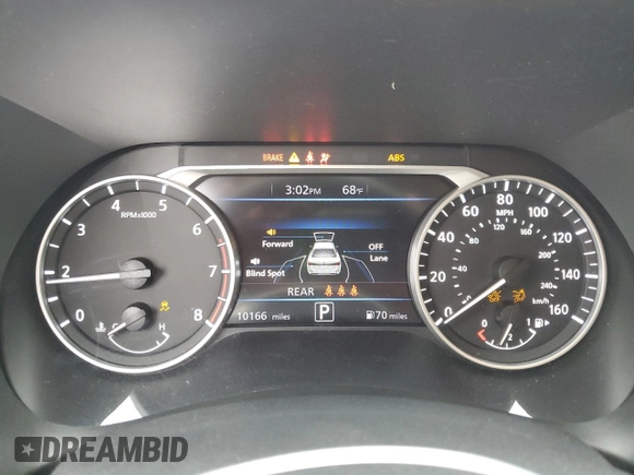2021 Nissan Sentra SV with VIN 3N1AB8CV8MY312716, listed as a Copart auction lot 53187875 with 10,166 mi miles and Salvage Title. Bid and sale history available at carsss.com. Image 9.