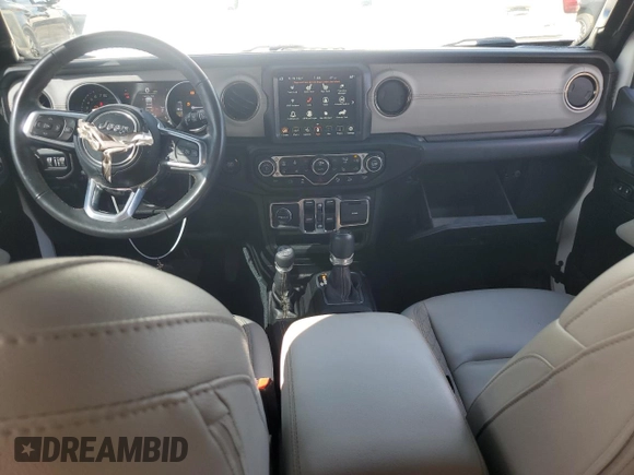2022 Jeep Wrangler Unlimited Sahara with VIN 1C4JJXP60NW172103, listed as a Copart auction lot 60396415 with 29,960 mi miles and Salvage title. Bid and sale history available at DreamBid. Image 8.