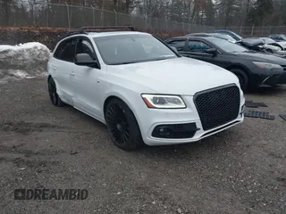 2016 Audi Q5 Premium Plus with VIN WA1D7AFP7GA151732, listed as a IAAI auction lot 41054067 with 129,499 mi miles. Bid and sale history available at carsss.com. Image 1.