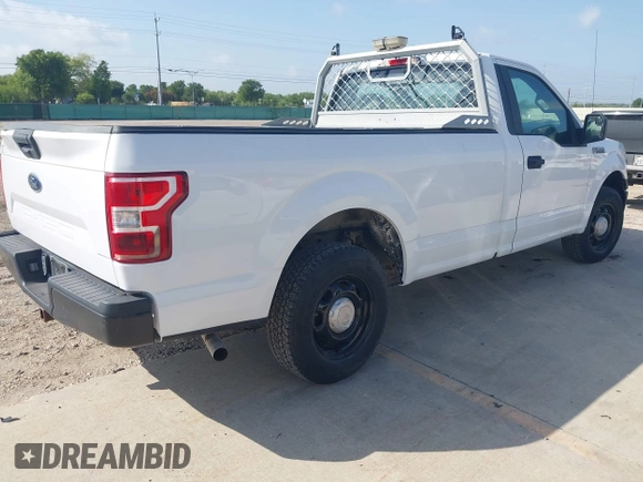 2018 Ford F-150 XL z VIN 1FTMF1CB3JKE60746, wystawiony jako IAAI lot #42759319 z przebiegiem 28 089 mil mil oraz . Historia ofert i sprzedaży dostępna na DreamBid. Obrazek 4.