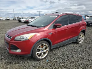 2013 Ford Escape Titanium with VIN 1FMCU0J9XDUD70249, listed as a Copart auction lot 50605265 with 125,309 mi miles and Salvage Title. Bid and sale history available at carsss.com. Image 1.