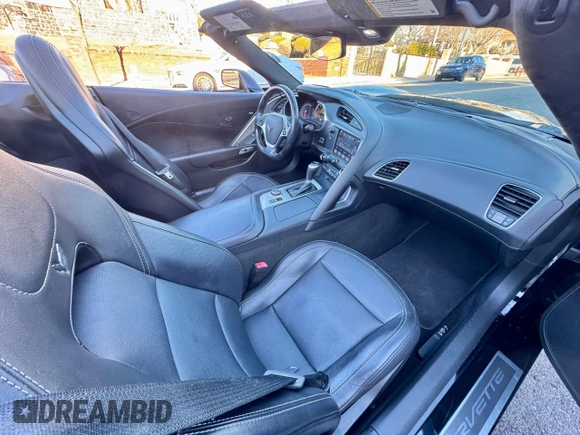 2019 Chevrolet Corvette 3LT with VIN 1G1YF3D73K5117449, listed as a Copart auction lot 87556195 with 53,655 mi miles and Salvage Title. Bid and sale history available at carsss.com. Image 5.